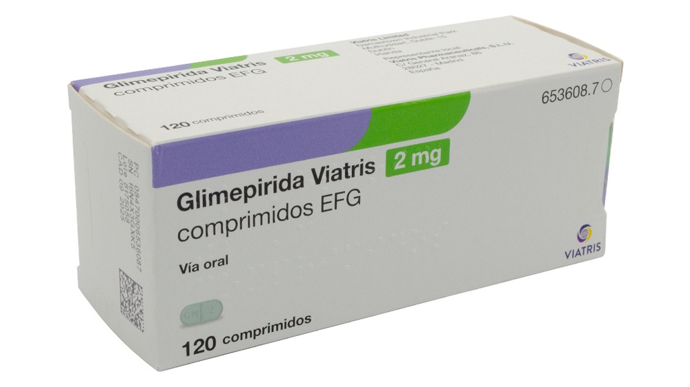 GLIMEPIRIDA VIATRIS 2 mg COMPRIMIDOS