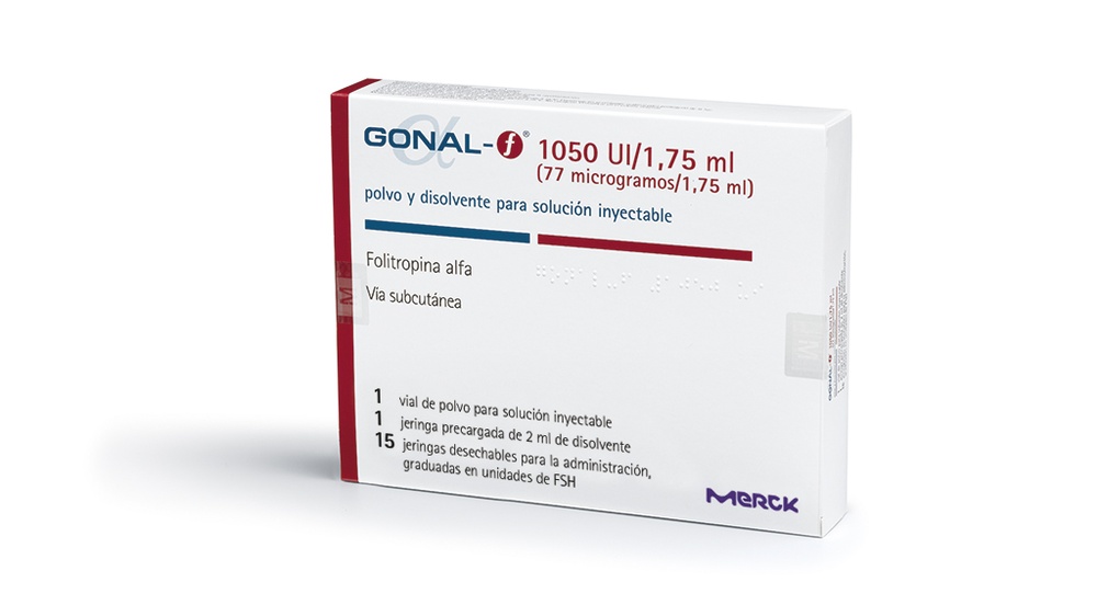 GONAL-F 1050 UI/1,75 ml PÓ E SOLVENTE PARA SOLUÇÃO INJETÁVEL