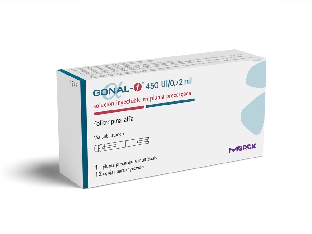 GONAL-F 450 UI/0,72 mL SOLUÇÃO INJETÁVEL EM CANETA PREENCHIDA