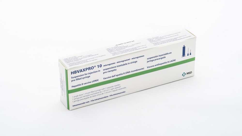 HBVAXPRO 10 microgramas, SUSPENSÃO INJETÁVEL EM SERINGA PREENCHIDA
