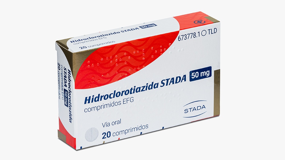 HIDROCLOROTIAZIDA STADA 50 mg COMPRIMIDOS