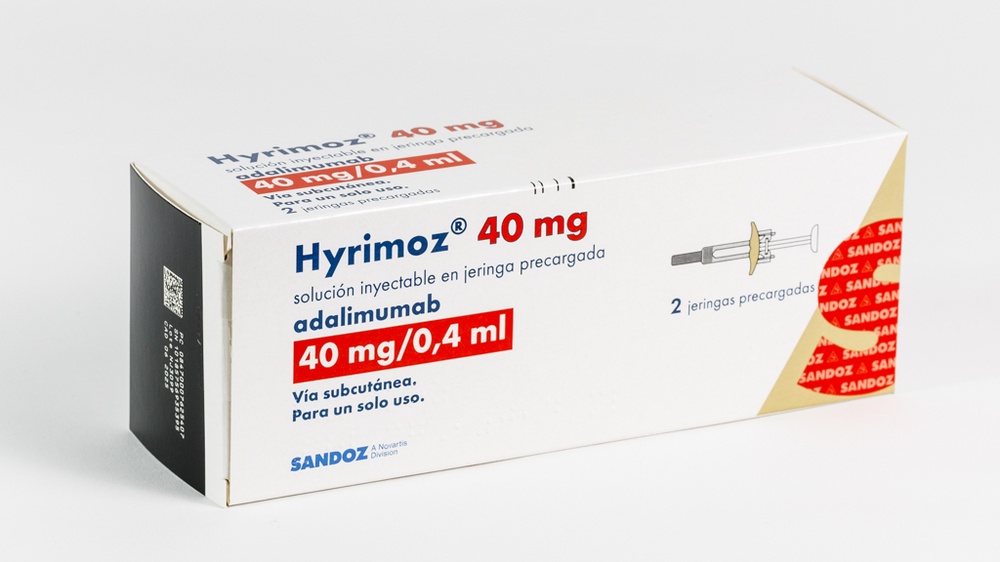 HYRIMOZ 40 mg SOLUÇÃO INJETÁVEL EM SERINGA PREENCHIDA