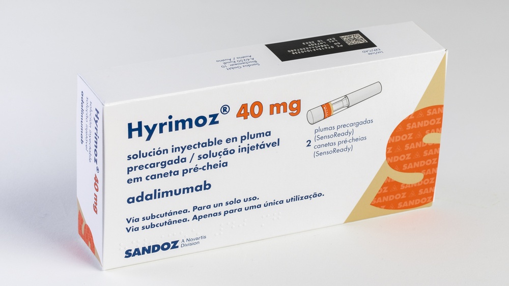 HYRIMOZ 40 mg SOLUÇÃO INJETÁVEL EM CANETA PREENCHIDA