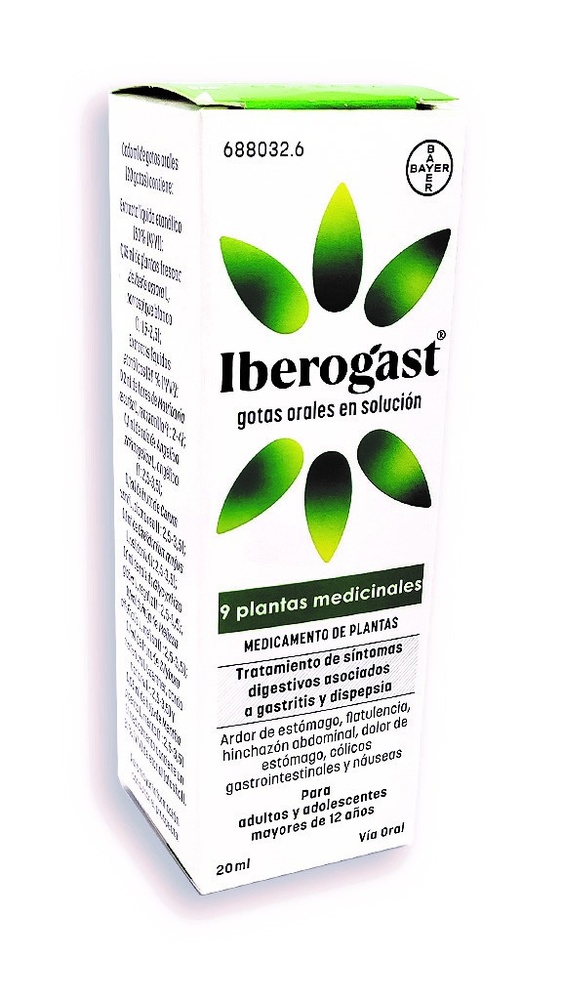 IBEROGAST GOTAS ORAIS EM SOLUÇÃO