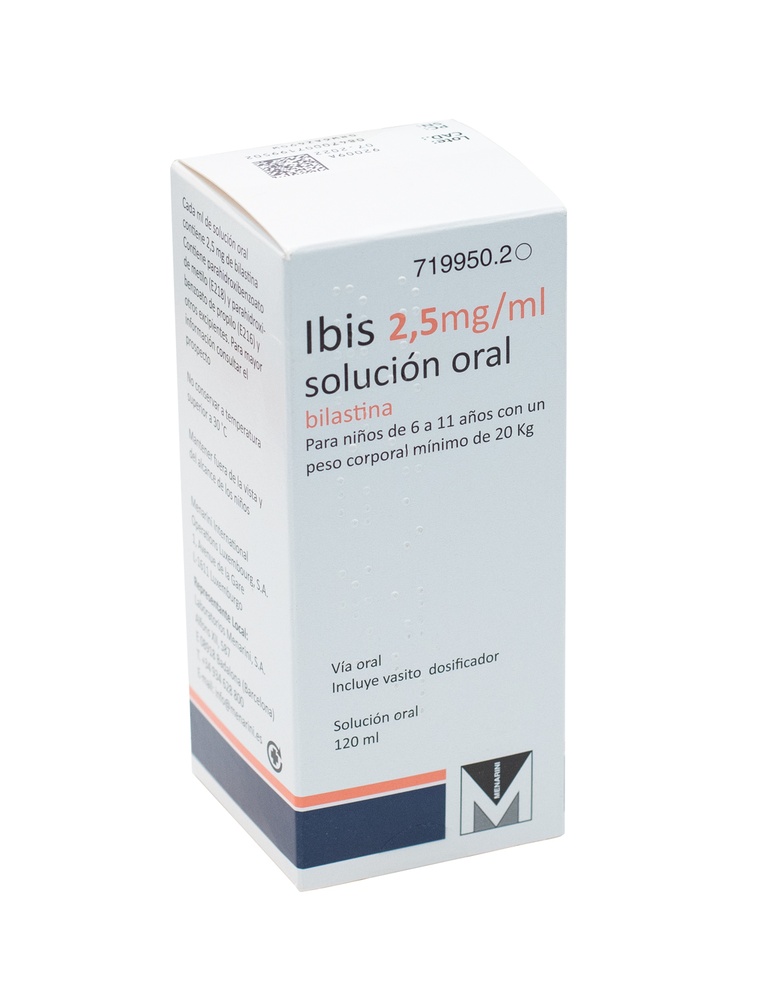 IBIS 2,5 mg/ml SOLUÇÃO ORAL