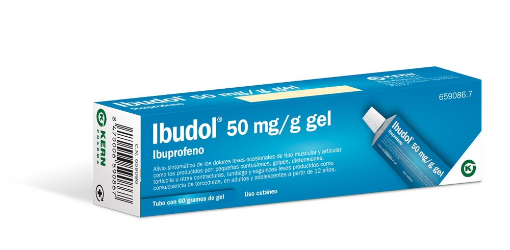 IBUDOL 50 MG/G GEL