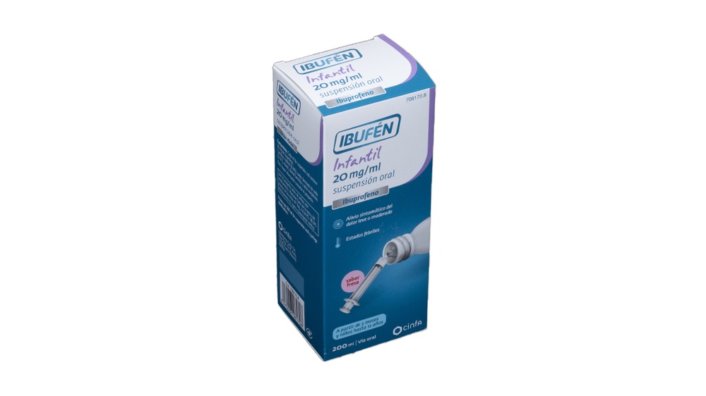 IBUFEN INFANTIL 20 mg/ml SUSPENSÃO ORAL