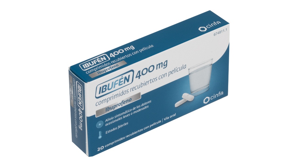 IBUFEN 400 mg COMPRIMIDOS REVESTIDOS POR PELÍCULA