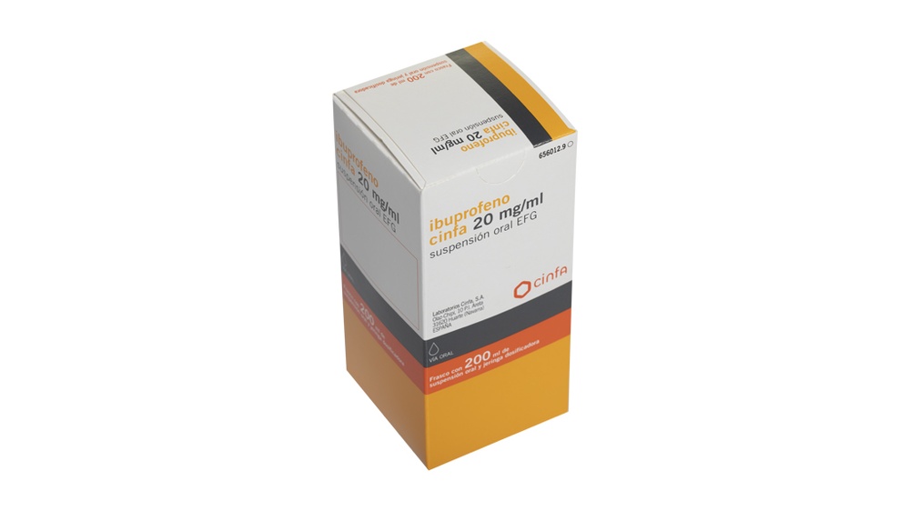 IBUPROFENO CINFA 20 mg/ml SUSPENSÃO ORAL