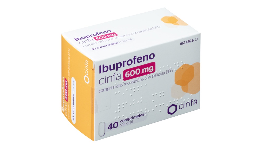 IBUPROFENO CINFA 600 mg COMPRIMIDOS REVESTIDOS POR PELÍCULA
