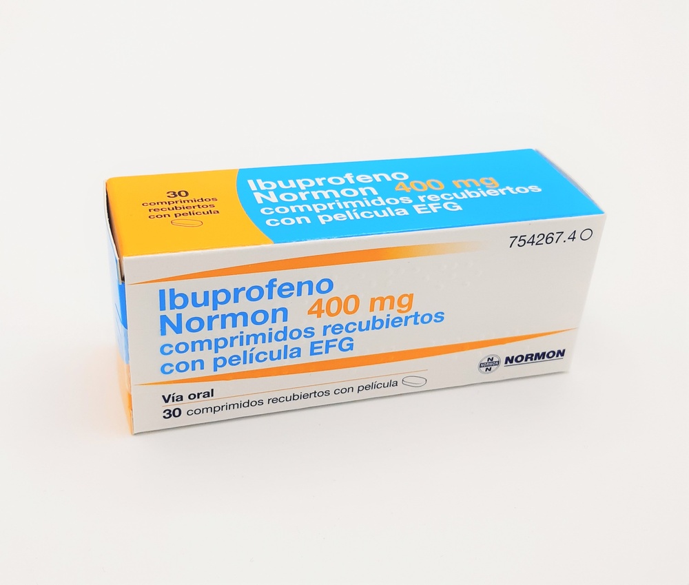 IBUPROFENO NORMON 400 mg COMPRIMIDOS REVESTIDOS POR PELÍCULA