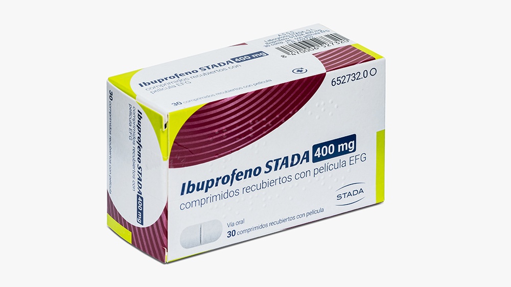 IBUPROFENO STADA 400 mg COMPRIMIDOS REVESTIDOS POR PELÍCULA