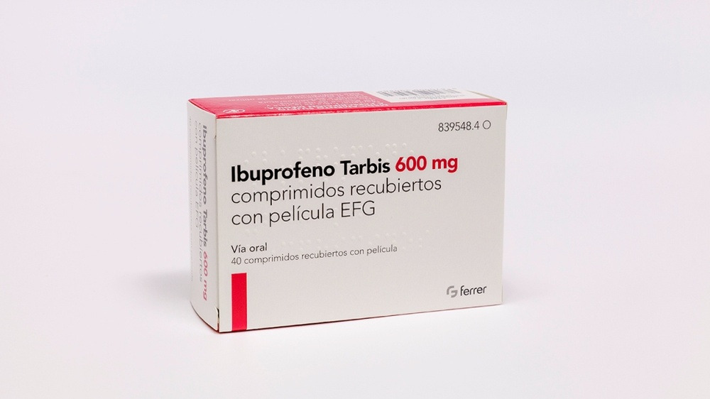 IBUPROFENO TARBIS 600 mg COMPRIMIDOS REVESTIDOS POR PELÍCULA