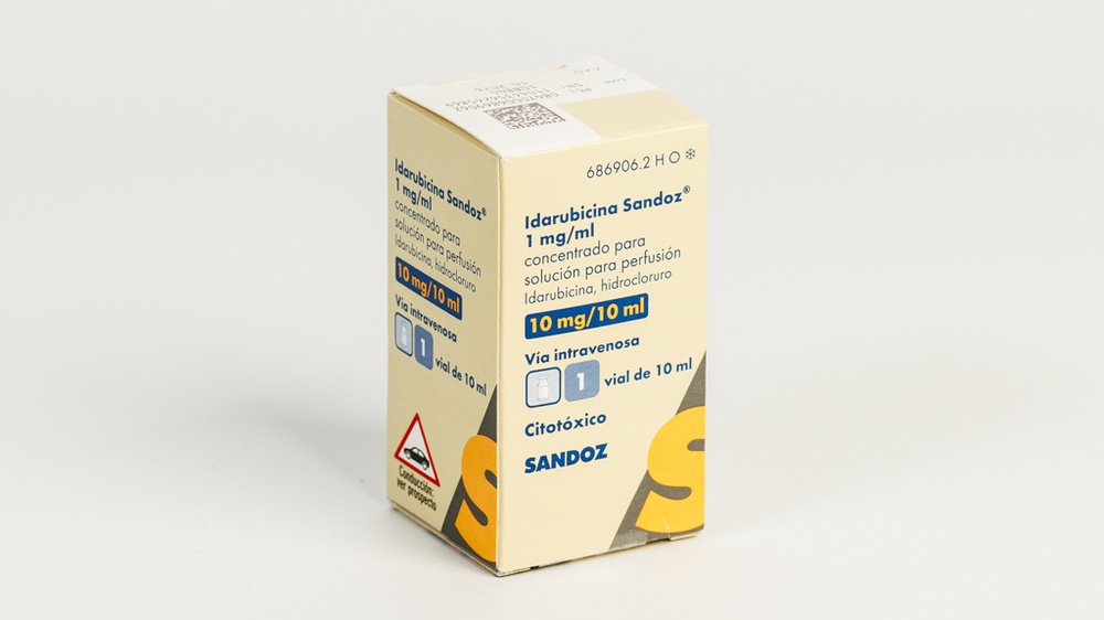 IDARUBICINA SANDOZ 1 mg/ml CONCENTRADO PARA SOLUÇÃO PARA PERFUSÃO