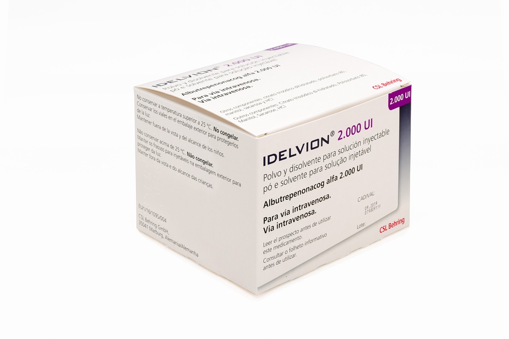 IDELVION 2000 UI PÓ E SOLVENTE PARA SOLUÇÃO INJETÁVEL