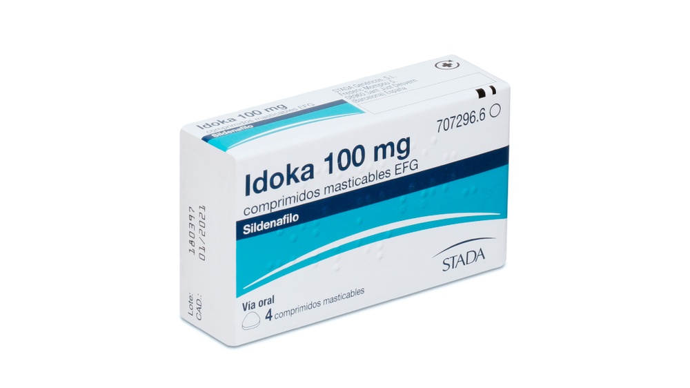 IDOKA 100 mg COMPRIMIDOS MASTIGÁVEIS