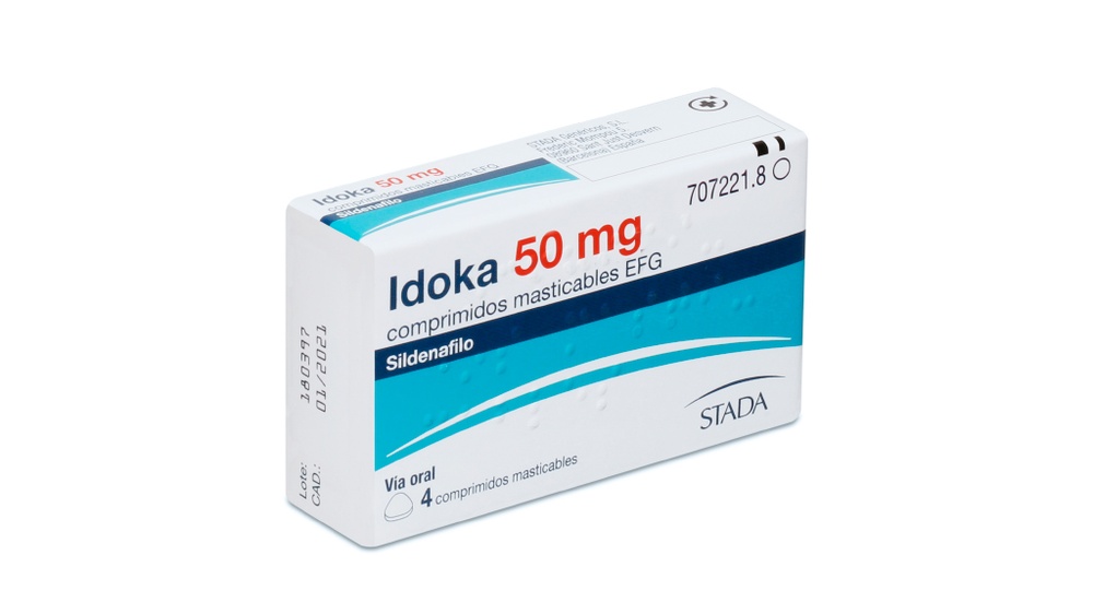 IDOKA 50 mg COMPRIMIDOS MASTIGÁVEIS