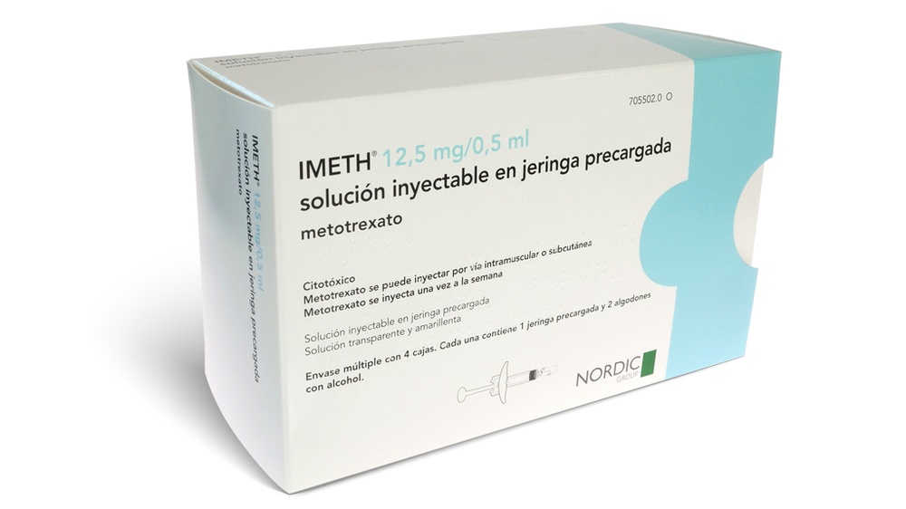 IMETH 12,5 mg/0,5 ml Solução injetável em seringa pré-carregada