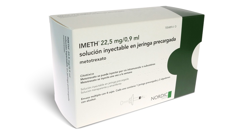 IMETH 22,5 mg/0,9 mL Solução Injetável em Seringa Pré-carregada