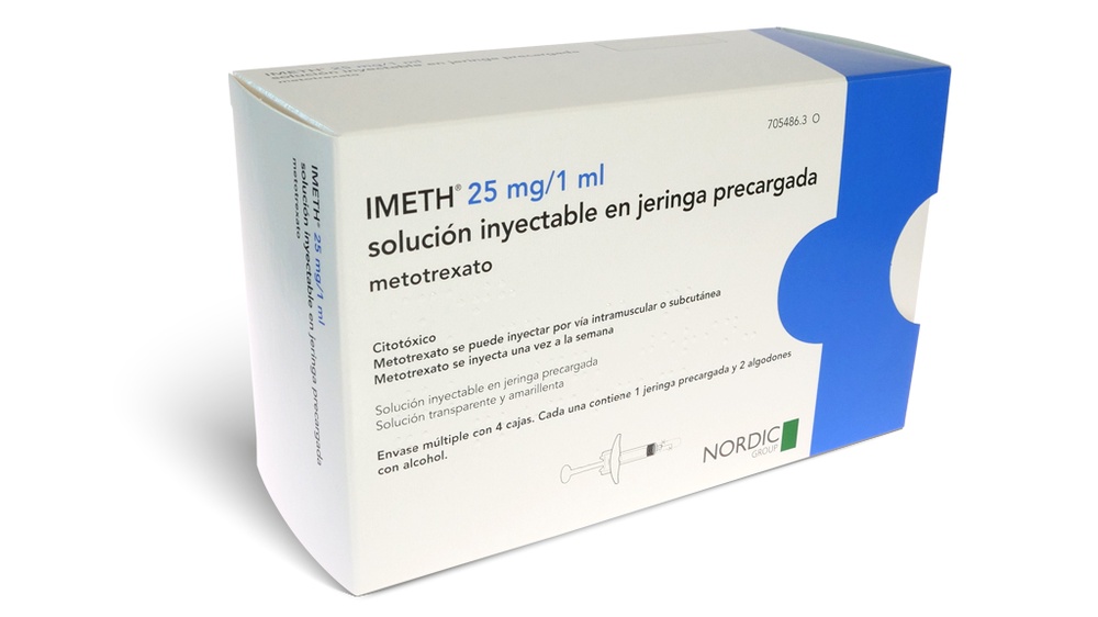 IMETH 25 mg/1 mL Solução Injetável em Seringa Pré-carregada