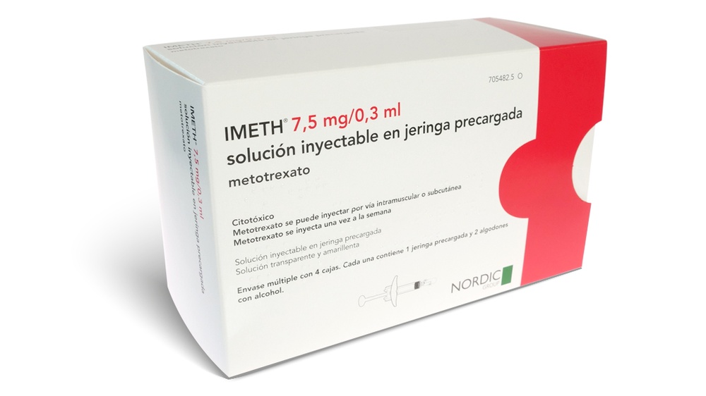 IMETH 7,5 mg/0,3 mL Solução Injetável em Seringa Pré-carregada