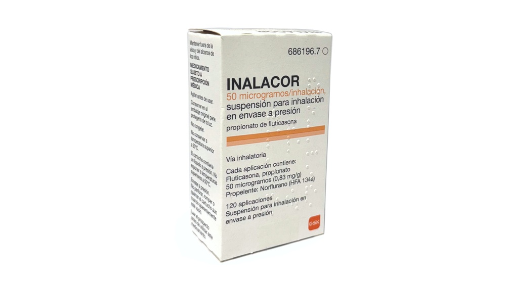 INALACOR 50 microgramas/inalação Suspensão para inalação em embalagem pressurizada
