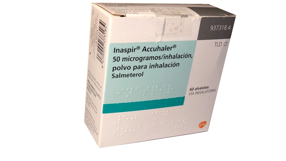INASPIR ACCUHALER 50 microgramas/inalação, PÓ PARA INALAÇÃO