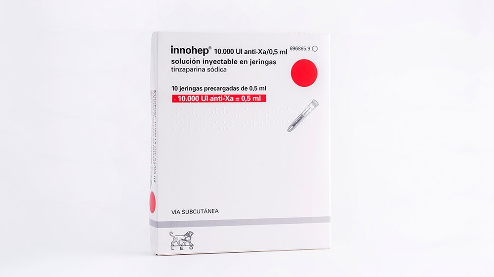 INNOHEP 10.000 UI Anti-Xa / 0,5 ml Solução injetável em seringas pré-carregadas