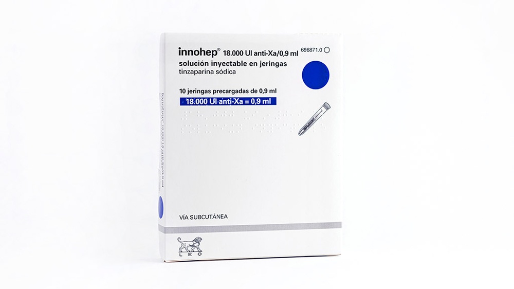 INNOHEP 18.000 UI Anti-Xa / 0,9 mL Solução injetável em seringas pré-carregadas