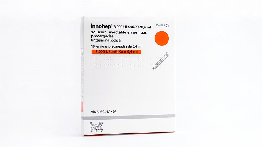 INNOHEP 8.000 UI Anti-Xa / 0,4 mL SOLUÇÃO INJETÁVEL EM SERINGAS PREENCHIDAS