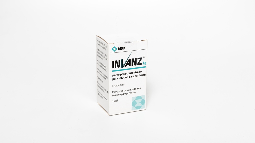INVANZ 1 g PÓ PARA CONCENTRADO PARA SOLUÇÃO PARA PERFUSÃO
