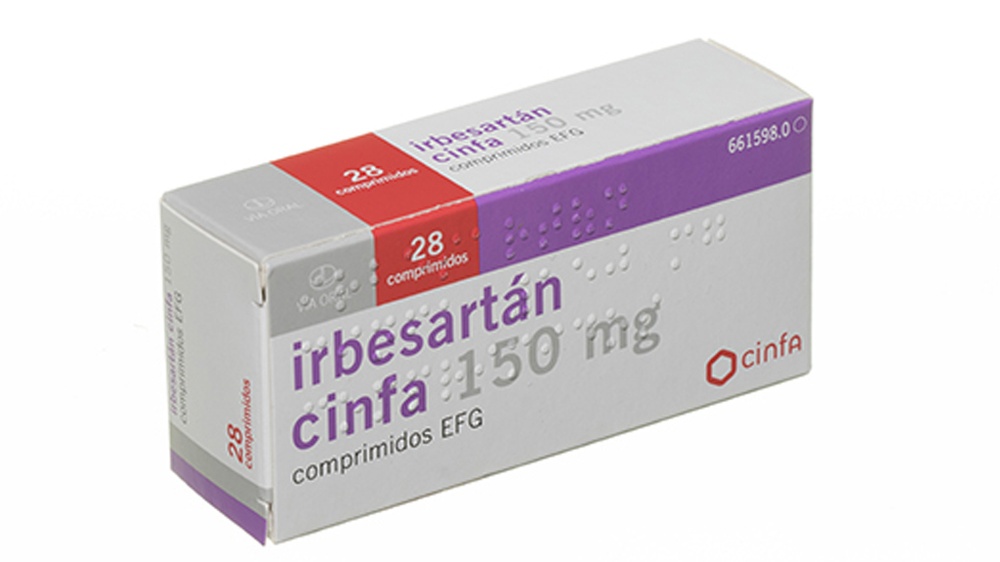 IRBESARTAN CINFA 150 mg COMPRIMIDOS