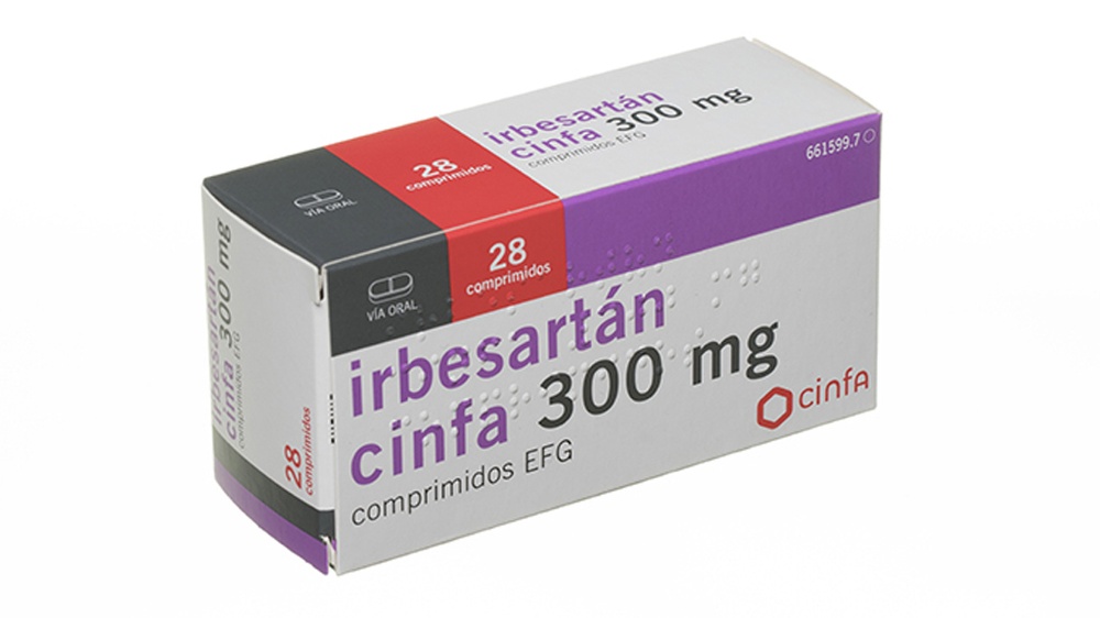 IRBESARTAN CINFA 300 mg COMPRIMIDOS