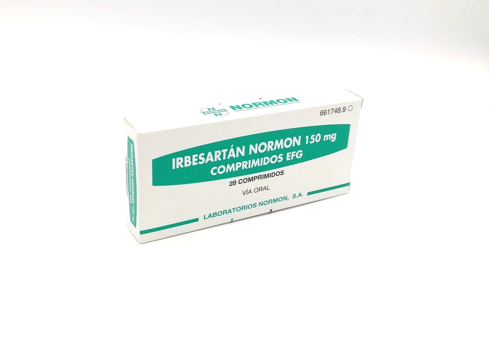 IRBESARTAN NORMON 150 mg COMPRIMIDOS