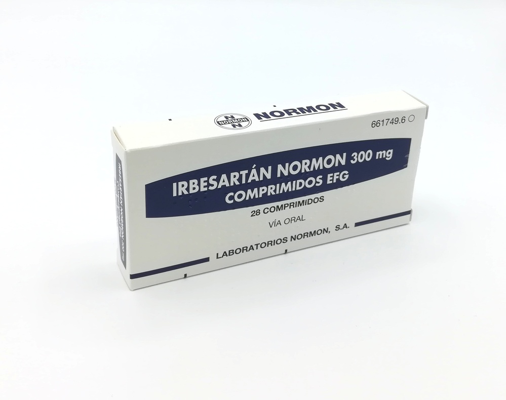 IRBESARTAN NORMON 300 mg COMPRIMIDOS