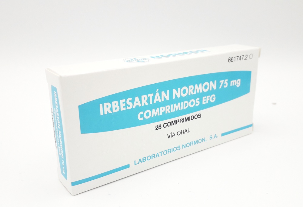 IRBESARTAN NORMON 75 mg COMPRIMIDOS
