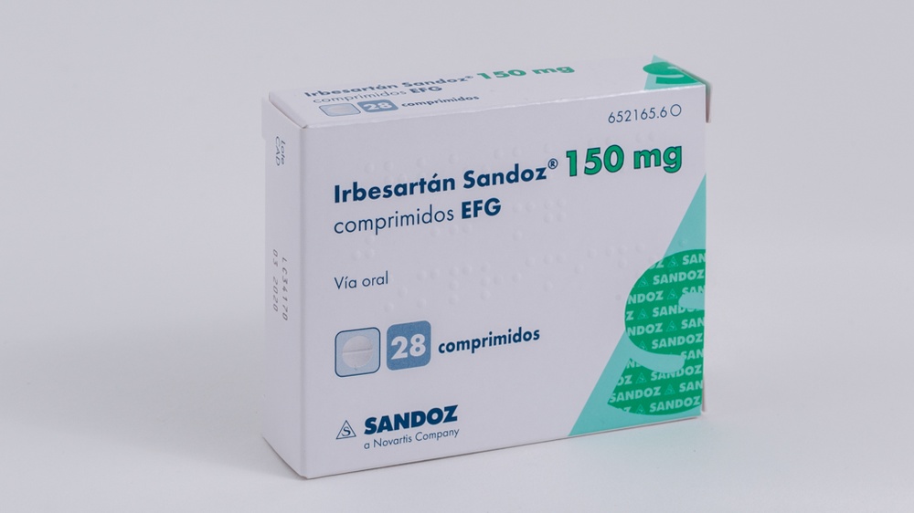 IRBESARTAN SANDOZ 150 mg COMPRIMIDOS