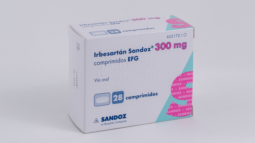 IRBESARTAN SANDOZ 300 mg COMPRIMIDOS
