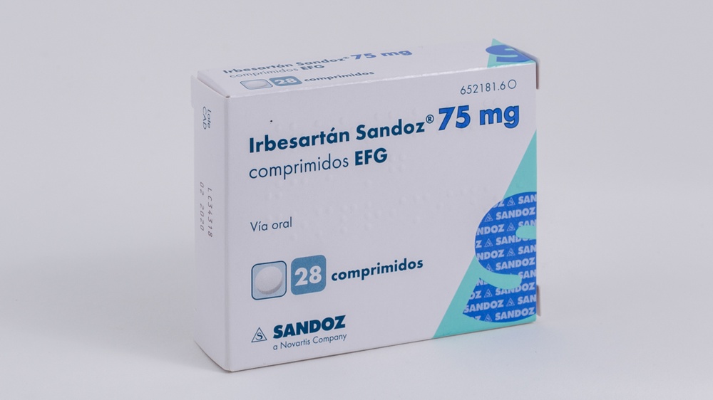IRBESARTAN SANDOZ 75 mg COMPRIMIDOS