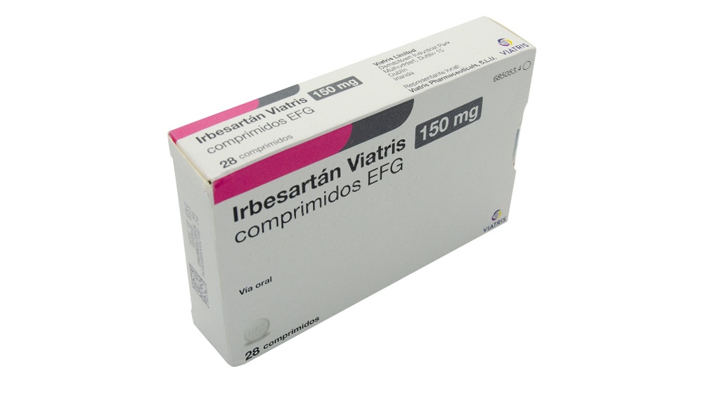 IRBESARTAN VIATRIS 150 mg COMPRIMIDOS