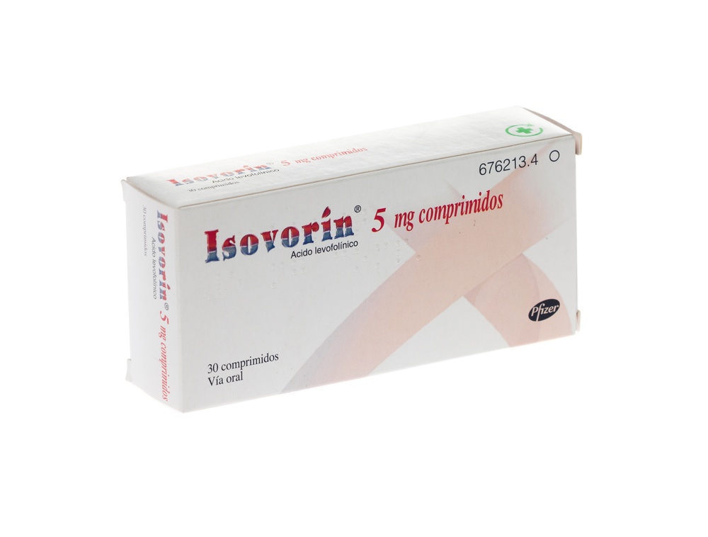 ISOVORIN 5 mg COMPRIMIDOS