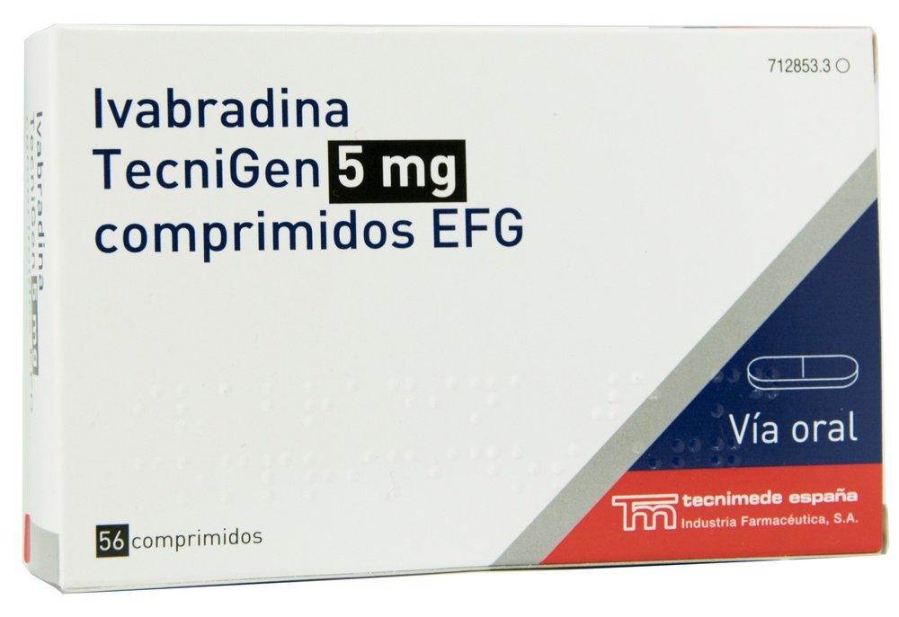 IVABRADINA TECNIGEN 5 mg COMPRIMIDOS