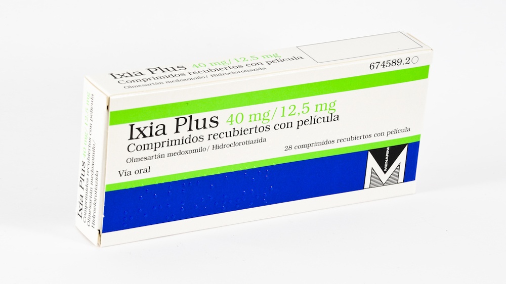 IXIA PLUS 40 mg/12,5 mg COMPRIMIDOS REVESTIDOS POR PELÍCULA