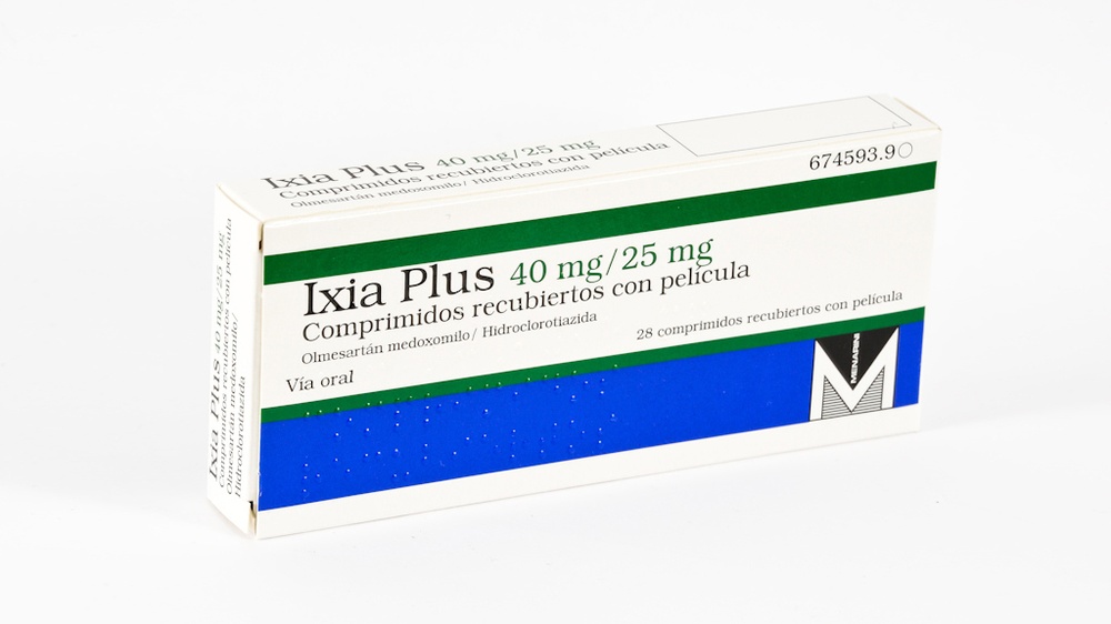 IXIA PLUS 40/25 mg COMPRIMIDOS REVESTIDOS POR PELÍCULA