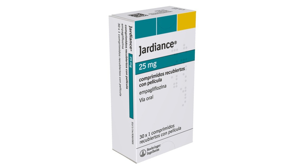 JARDIANCE 25 mg COMPRIMIDOS REVESTIDOS POR PELÍCULA