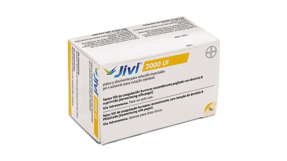 JIVI 2000 UI PÓ E SOLVENTE PARA SOLUÇÃO INJETÁVEL