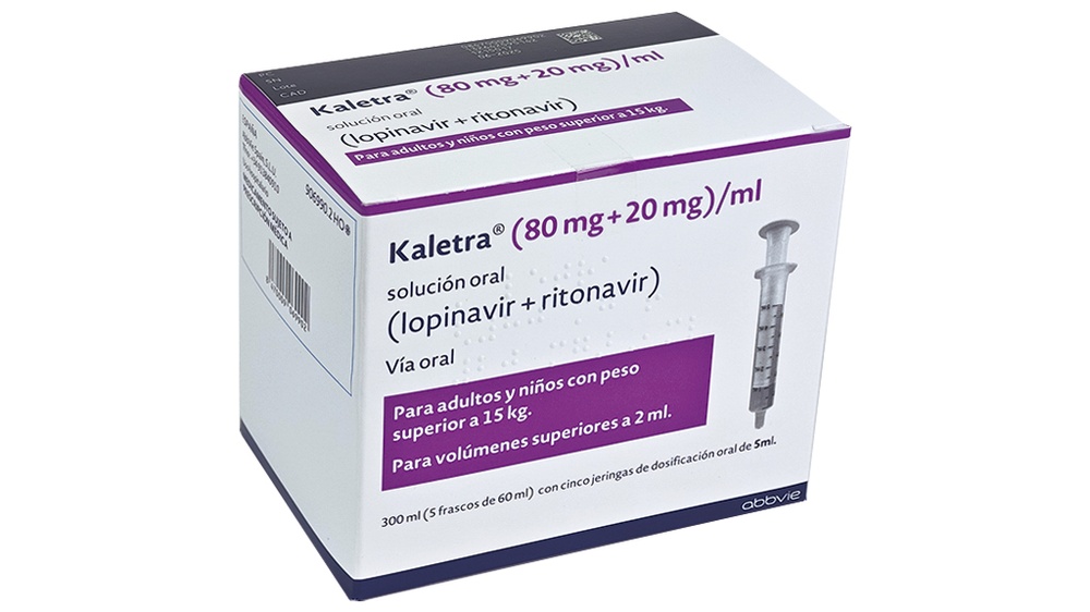 KALETRA (80 mg + 20 mg)/mL SOLUÇÃO ORAL