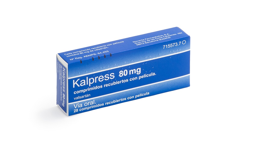 KALPRESS 80 mg COMPRIMIDOS REVESTIDOS POR PELÍCULA