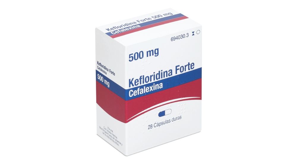 KEFLORIDINA FORTE 500 mg CÁPSULAS DURAS