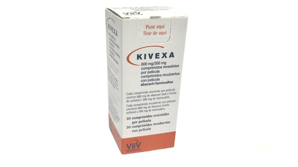 KIVEXA 600 MG/300 MG COMPRIMIDOS REVESTIDOS POR PELÍCULA